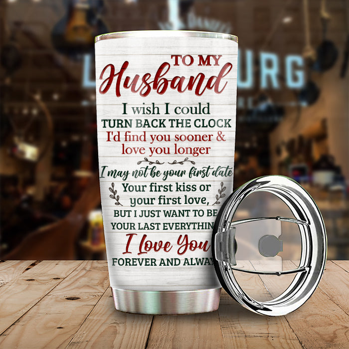 Love You Longer - Personalized Tumbler.