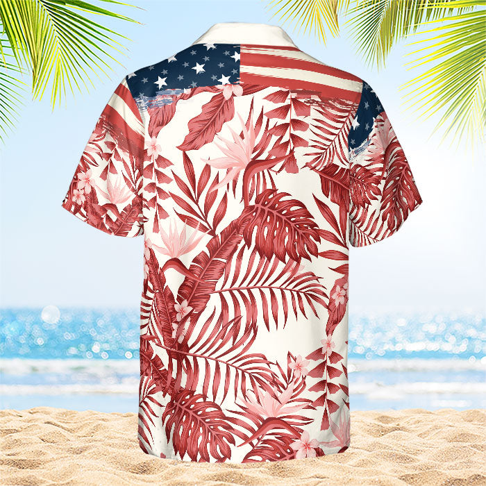 Mes personnes préférées m'appellent - T-shirt hawaïen personnalisé - Cadeau pour papa, grand-père