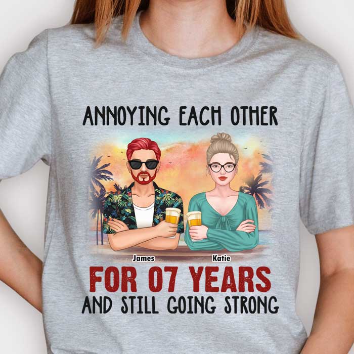Toujours aussi fort ! T-shirt unisexe personnalisé, sweat à capuche, cadeau pour couple, mari et femme