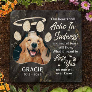 Ce que signifie te perdre, personne ne le saura jamais - Pierre commémorative personnalisée, pierre tombale pour animaux de compagnie - Télécharger une image, cadeau commémoratif, cadeau de condoléances