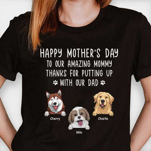 Bonne fête des mères à ma merveilleuse maman ! Cadeau pour la fête des mères, t-shirt unisexe personnalisé, sweat à capuche