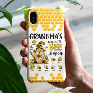 Raisons pour lesquelles maman et grand-mère sont heureuses - Cadeau pour maman et grand-mère - Coque de téléphone personnalisée