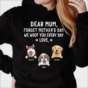 Je t'aime tous les jours, maman ! Cadeau pour la fête des mères, t-shirt unisexe personnalisé, sweat à capuche