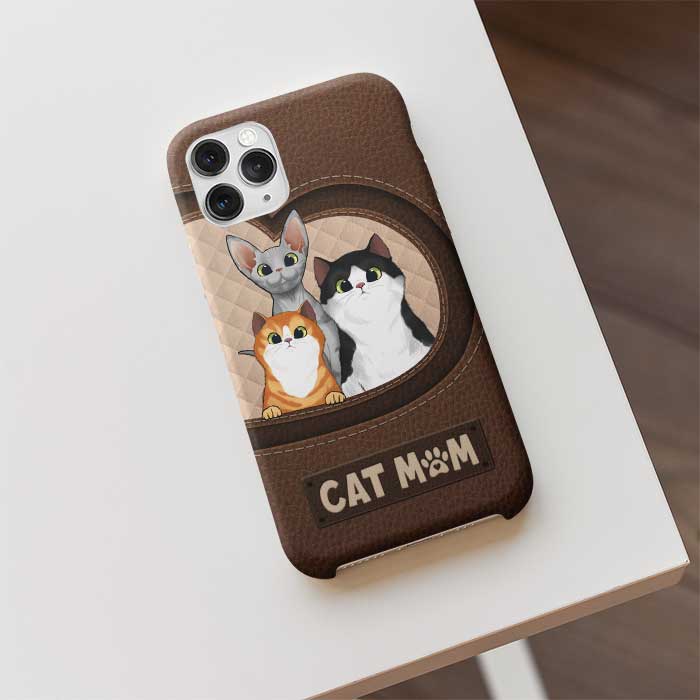 Je ne suis pas une maman ordinaire, je suis une maman chat - Cadeau pour maman chat, coque de téléphone personnalisée