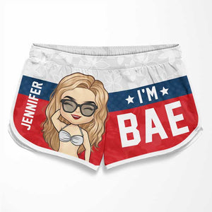 Short de plage personnalisé pour couple - Cadeau pour couple, mari et femme