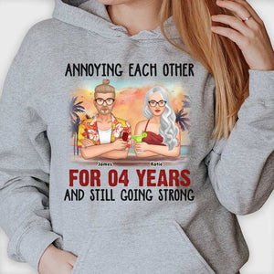Toujours aussi fort ! T-shirt unisexe personnalisé, sweat à capuche, cadeau pour couple, mari et femme