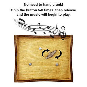 Our Home Ain't No Castle, But Still You're My Queen Forever - Gift For Couples, Personalized Music Box.