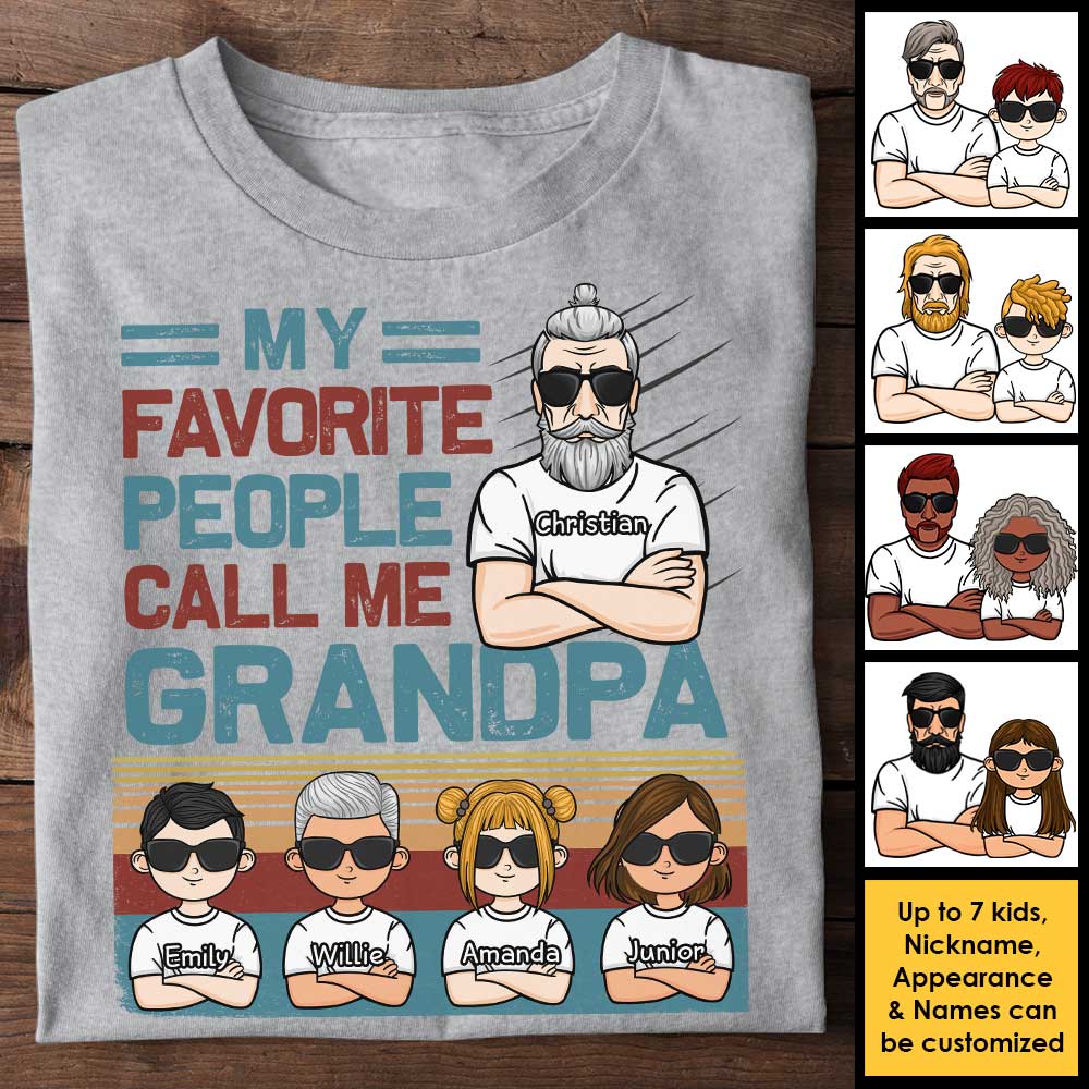 I'm Called Grandpa - Personalized Unisex T-shirt, Hoodie - Gift For Dad, Grandpa