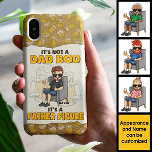 C'est une figure paternelle, ce n'est pas un corps de papa - Cadeau pour papa, coque de téléphone personnalisée
