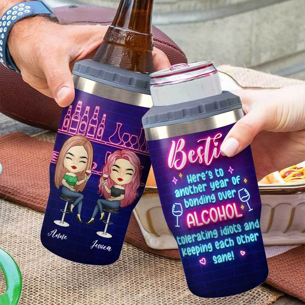 Une année de complicité autour de l'alcool - Glacière personnalisée - Cadeau pour meilleure amie