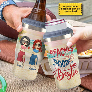 Profitez d'une journée à la plage ensemble - Glacière personnalisée - Cadeau pour meilleure amie