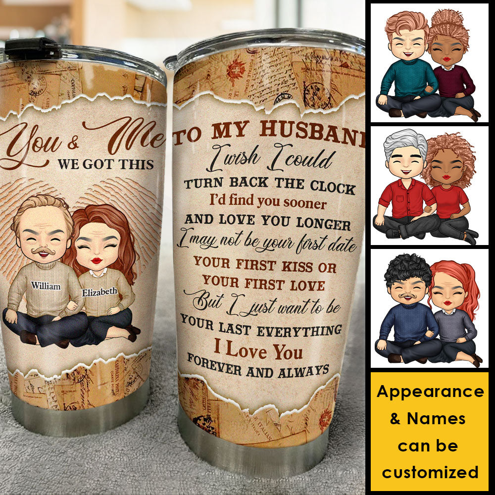 Je te trouverais plus tôt - Gobelet personnalisé - Cadeau pour couple, mari et femme