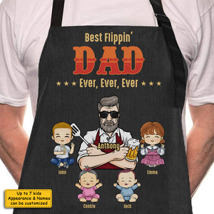 Le meilleur papa de tous les temps - Tablier personnalisé - Cadeau pour papa
