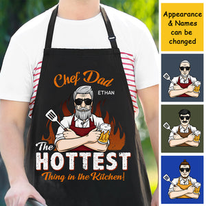 Papa Chef, la chose la plus tendance en cuisine - Cadeau pour papa - Tablier personnalisé