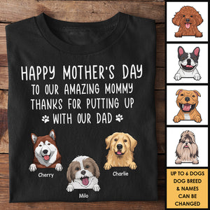 Bonne fête des mères à ma merveilleuse maman ! Cadeau pour la fête des mères, t-shirt unisexe personnalisé, sweat à capuche