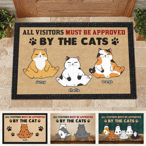 Tapis décoratif personnalisé pour chats - Cadeau pour les amoureux des animaux