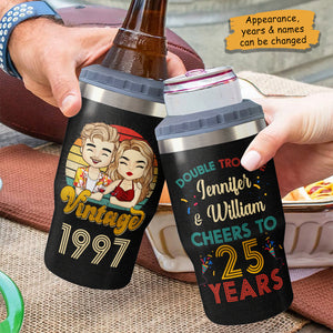 Double Trouble Together - Glacière personnalisée - Cadeau pour couple, mari et femme