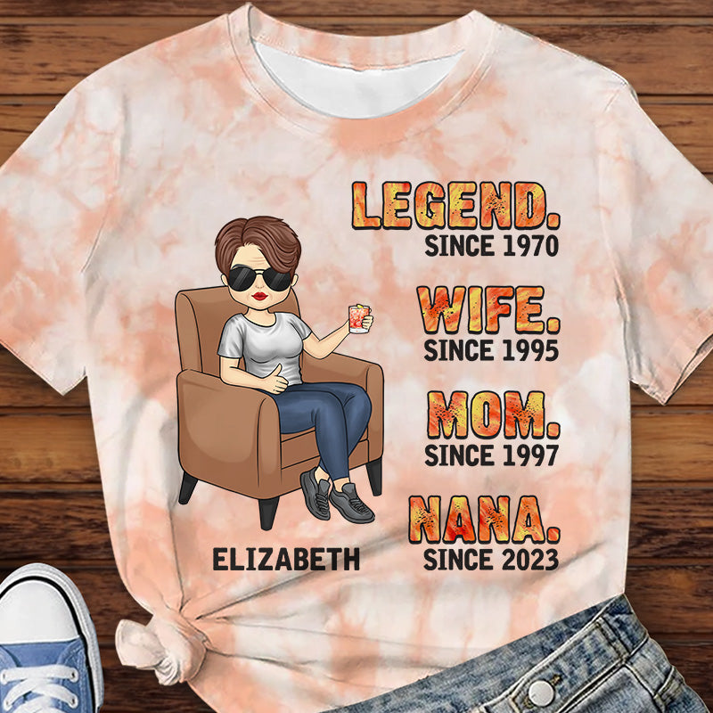 Tu es la maman la plus merveilleuse du monde - T-shirt unisexe personnalisé imprimé sur toute la surface - Cadeau de fête des mères, d'anniversaire pour maman