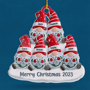 Le meilleur cadeau de Noël - Décoration personnalisée pour la famille - Forme personnalisée en acrylique - Cadeau de Noël pour les membres de la famille