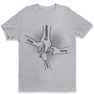 Ne t'inquiète pas mon cœur, je suis toujours là - T-shirt unisexe personnalisé pour la famille, sweat à capuche, sweat-shirt - Cadeau pour maman, grand-mère