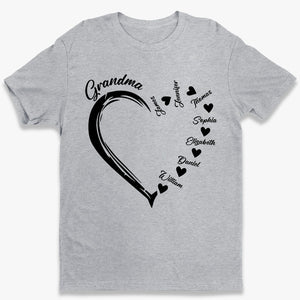 Grand-mère est ma meilleure amie - T-shirt unisexe personnalisé, sweat à capuche, sweat-shirt - Cadeau de fête des mères, d'anniversaire pour grand-mère