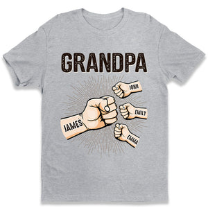 Mon père est le meilleur - T-shirt unisexe personnalisé pour la famille, sweat à capuche, sweat-shirt - Cadeau de fête des pères, d'anniversaire pour grand-père