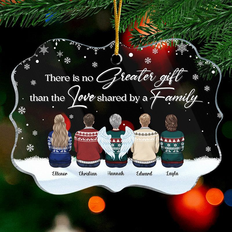 Votre vie nous a donné des souvenirs trop beaux pour être oubliés - Ornement commémoratif personnalisé - Forme Benelux en acrylique - Cadeau de Noël, cadeau de condoléances pour les membres de la famille