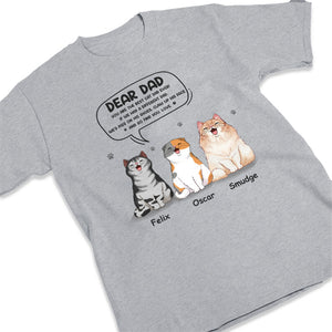 Tu es le seul pour toujours - T-shirt unisexe personnalisé avec chat, sweat à capuche, sweat-shirt - Fête des pères, cadeau pour les propriétaires d'animaux, amoureux des animaux