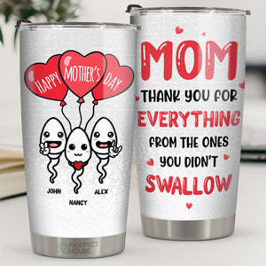 Un grand amour envoyé à maman - Gobelet personnalisé pour la famille - Cadeau de fête des mères, d'anniversaire pour maman