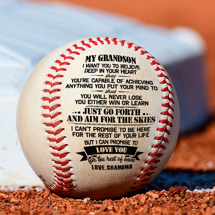 Tu ne perdras jamais - Baseball familial - Cadeau pour petit-fils de grand-mère 