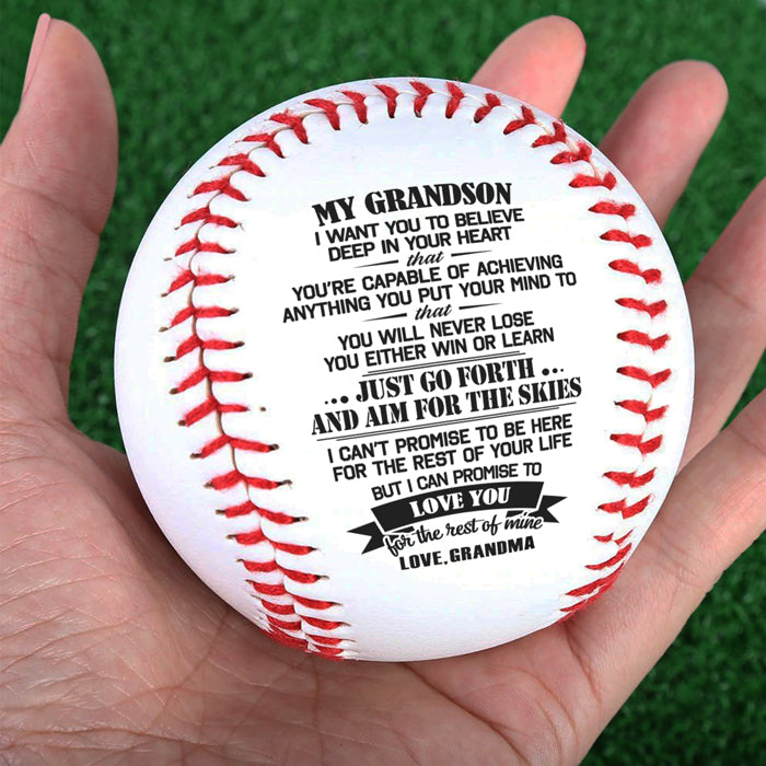 Tu ne perdras jamais - Baseball familial - Cadeau pour petit-fils de grand-mère 