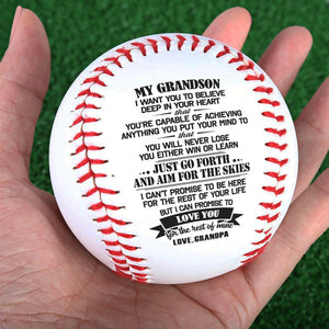 I Can Promise To Love You For The Rest Of Mine - Family Baseball - Gift For Grandson From Grandpa